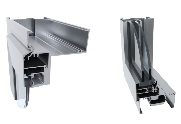 Commercial Awning Windows cross section image